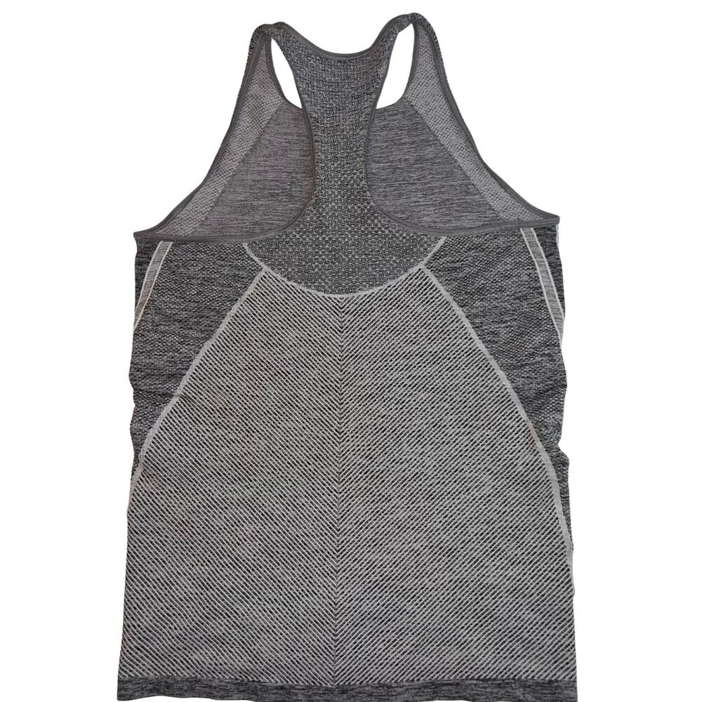 Athleta Tank Top Medium Racerback Heather Gray Athletic Workout Yoga Shirt - Picture 6 of 8